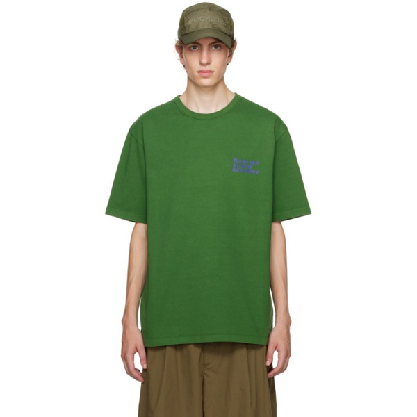 몽클레어 몽클레어 Moncler Genius Moncler x Salehe Bembury Green Printed T-Shirt 232171M213008