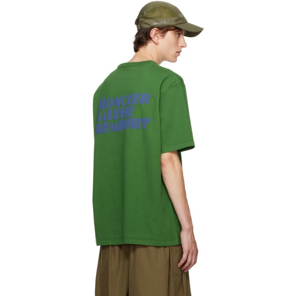 몽클레어 몽클레어 Moncler Genius Moncler x Salehe Bembury Green Printed T-Shirt 232171M213008