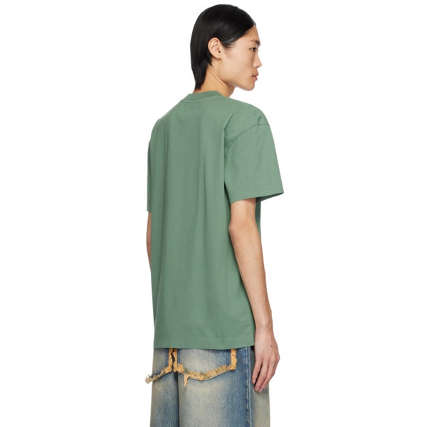몽클레어 몽클레어 Moncler Genius Moncler x 팜엔젤스 Palm Angels Green T-Shirt 232171M213012