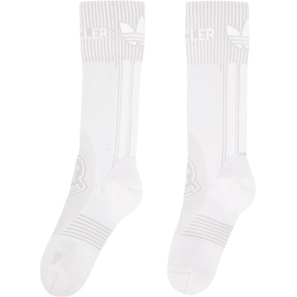 아디다스 몽클레어 Moncler Genius Moncler x 아디다스 오리지널 adidas Originals White Socks 232171M220000