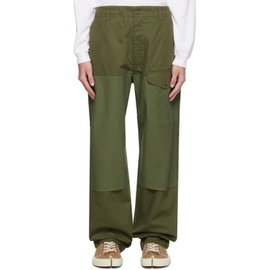 엔지니어드가먼츠 Engineered Garments Green Field Cargo Pants 232175M191004