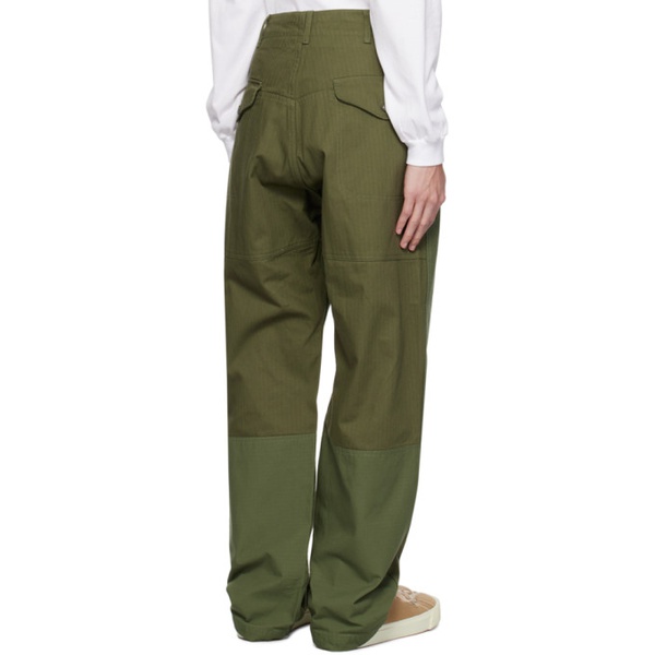  엔지니어드가먼츠 Engineered Garments Green Field Cargo Pants 232175M191004