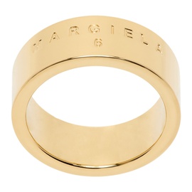 MM6 메종 마르지엘라 MM6 메종마르지엘라 Maison Margiela Gold Minimal Logo Ring 232188F024000
