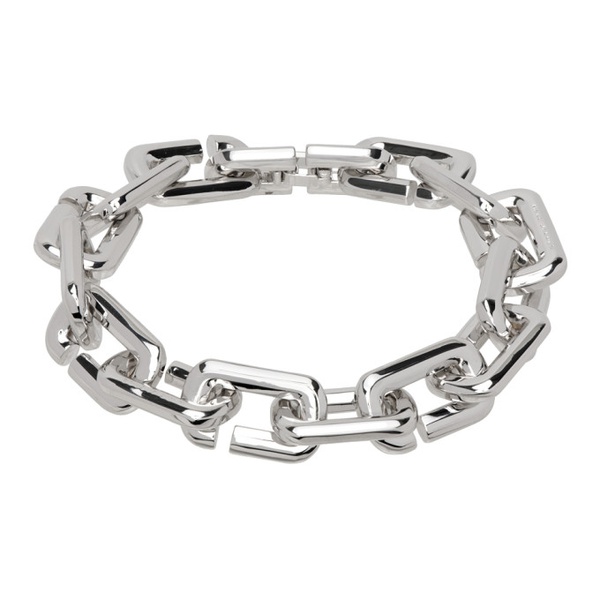 마크제이콥스 마크 제이콥스 Marc Jacobs Silver The J Marc Chain Link Bracelet 232190F020005