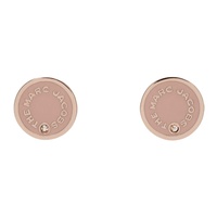 마크 제이콥스 Marc Jacobs Rose Gold The Medallion Studs Earrings 232190F022015