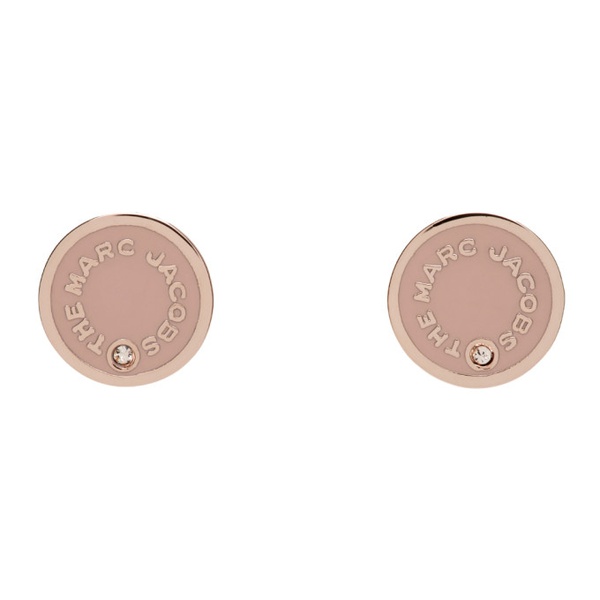 마크제이콥스 마크 제이콥스 Marc Jacobs Rose Gold The Medallion Studs Earrings 232190F022015