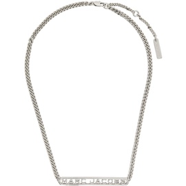 마크 제이콥스 Marc Jacobs Silver The Monogram Chain Necklace 232190F023003