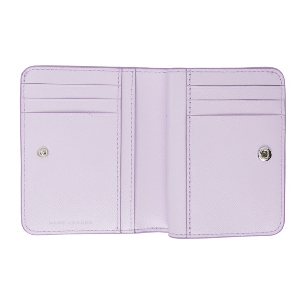 마크제이콥스 마크 제이콥스 Marc Jacobs Purple The Mini Compact Wallet 232190F040049
