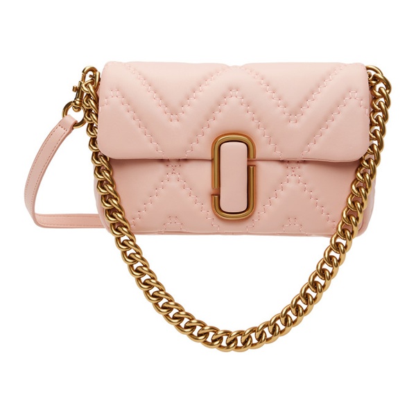 마크제이콥스 마크 제이콥스 Marc Jacobs Pink The Quilted Leather J Marc Shoulder Bag 232190F048061