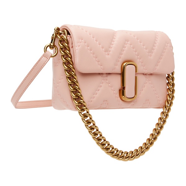 마크제이콥스 마크 제이콥스 Marc Jacobs Pink The Quilted Leather J Marc Shoulder Bag 232190F048061