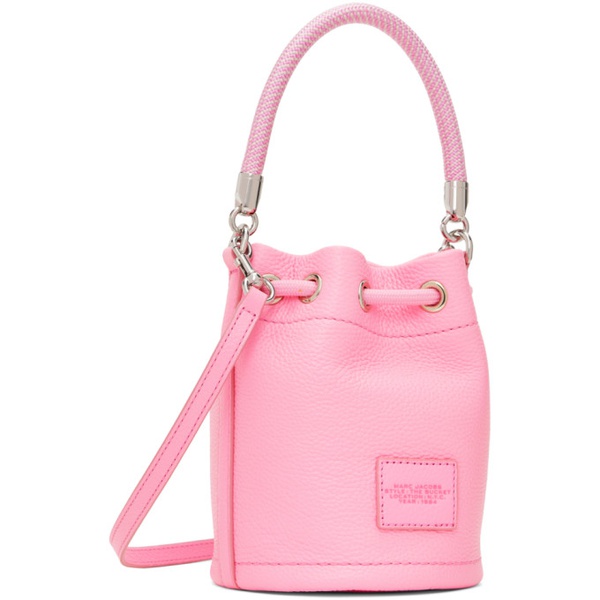 마크제이콥스 마크 제이콥스 Marc Jacobs Pink The Leather Mini Bucket Bag 232190F048152
