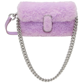마크 제이콥스 Marc Jacobs Purple The Mini Faux-Fur Bag 232190F048179