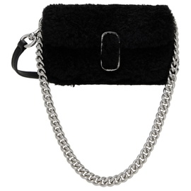 마크 제이콥스 Marc Jacobs Black The Mini Faux-Fur Bag 232190F048180
