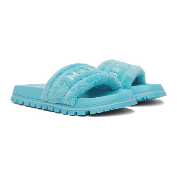 마크제이콥스 마크 제이콥스 Marc Jacobs Blue The Terry Slide Sandals 232190F124006