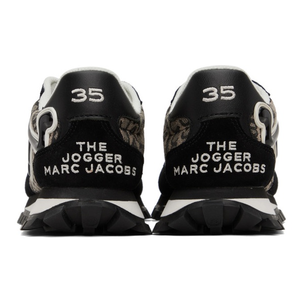 마크제이콥스 마크 제이콥스 Marc Jacobs Black The Monogram Jogger Sneakers 232190F128001