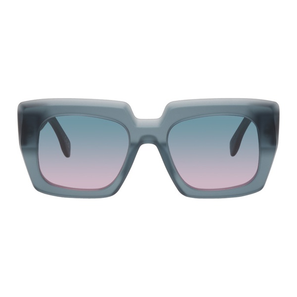  레트로슈퍼퓨쳐 R에트로 ETROSUPERFUTURE Gray Piscina Stoned Sunglasses 232191M134010