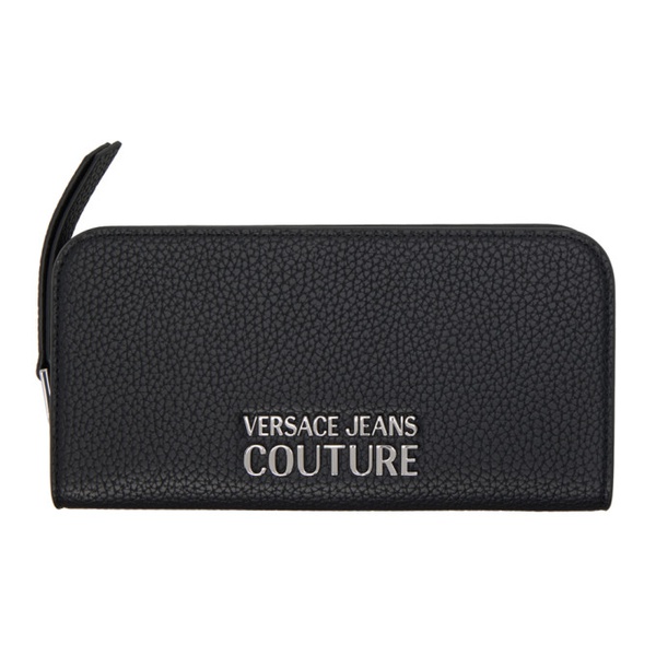베르사체 베르사체 진 꾸뛰르 베르사체 Versace Jeans Couture Black Hardware Wallet 232202F040009