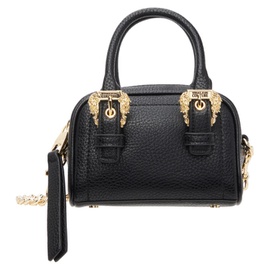 베르사체 진 꾸뛰르 베르사체 Versace Jeans Couture Black Curb Chain Top Handle Bag 232202F046004