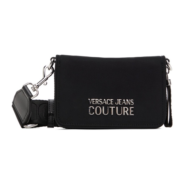 베르사체 베르사체 진 꾸뛰르 베르사체 Versace Jeans Couture Black Sporty Logo Bag 232202F048041