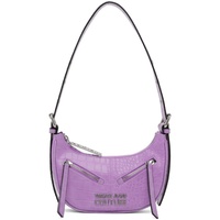 베르사체 진 꾸뛰르 베르사체 Versace Jeans Couture Purple Zip Shoulder Bag 232202F048098