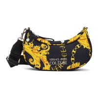 베르사체 진 꾸뛰르 베르사체 Versace Jeans Couture Black & Yellow Hardware Bag 232202F048105
