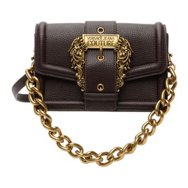베르사체 진 꾸뛰르 베르사체 Versace Jeans Couture Brown Curb Chain Bag 232202F048120