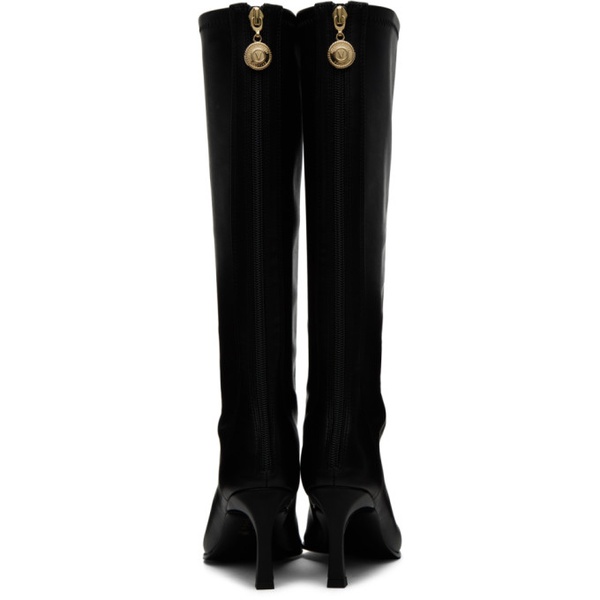 베르사체 베르사체 진 꾸뛰르 베르사체 Versace Jeans Couture Black Mandy Boots 232202F115003