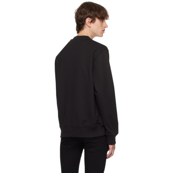 베르사체 베르사체 진 꾸뛰르 베르사체 Versace Jeans Couture Black Piece Number Sweatshirt 232202M204000