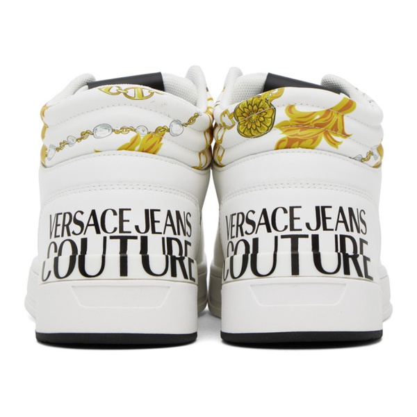 베르사체 베르사체 진 꾸뛰르 베르사체 Versace Jeans Couture White Starlight Sneakers 232202M236000