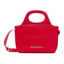 SPENCER BADU Red Small 2-in-1 Messenger Bag 232205M170001