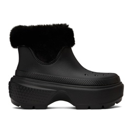 Crocs Black Stomp Boots 232209F113007