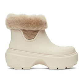 Crocs 오프화이트 Off-White Stomp Boots 232209F113008