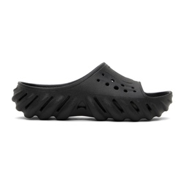 Crocs Black Echo Slides 232209F124008