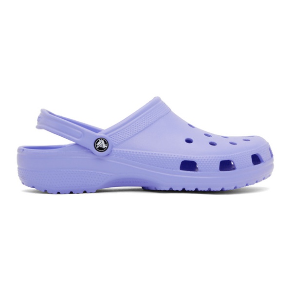 크록스 Crocs Purple Classic Clogs 232209M234011