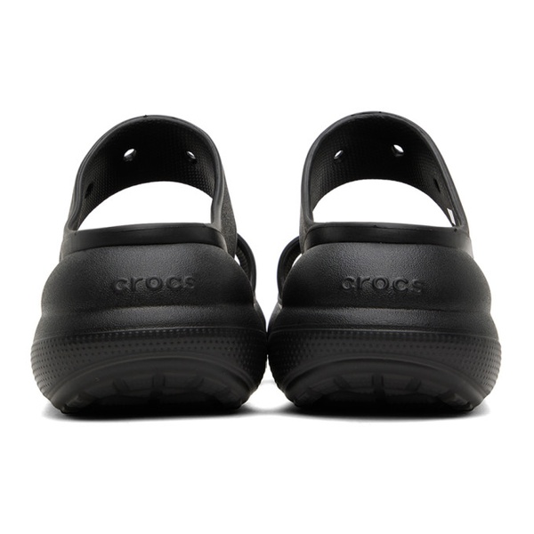 크록스 Crocs Black Crush Sandals 232209M234039