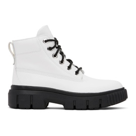 Timberland White Greyfield Boots 232210F113019