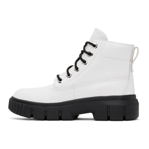  Timberland White Greyfield Boots 232210F113019
