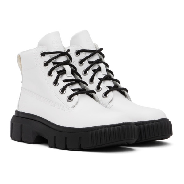  Timberland White Greyfield Boots 232210F113019