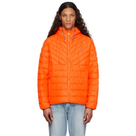 폴로 랄프 로렌 Polo Ralph Lauren Orange Hooded Jacket 232213M175005