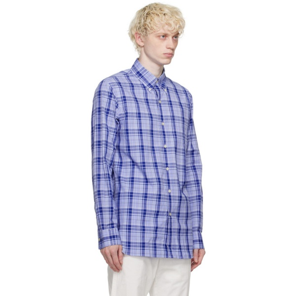 폴로랄프로렌 폴로 랄프 로렌 Polo Ralph Lauren Blue Classic Fit Shirt 232213M192016
