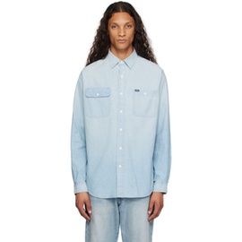 폴로 랄프 로렌 Polo Ralph Lauren Blue Classic Shirt 232213M192021