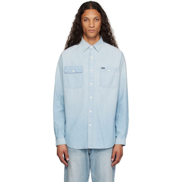 폴로랄프로렌 폴로 랄프 로렌 Polo Ralph Lauren Blue Classic Shirt 232213M192021