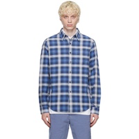 폴로 랄프 로렌 Polo Ralph Lauren Blue Plaid Shirt 232213M192030