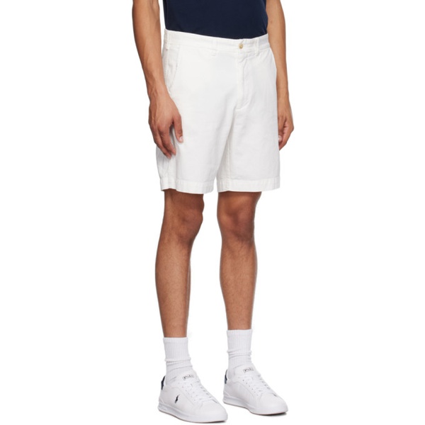 폴로랄프로렌 폴로 랄프 로렌 Polo Ralph Lauren White Salinger Shorts 232213M193009