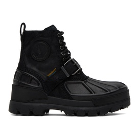 폴로 랄프 로렌 Polo Ralph Lauren Black Oslo Boots 232213M255005