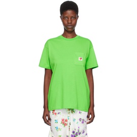 Sky High Farm Workwear Green Pocket T-Shirt 232219F110008