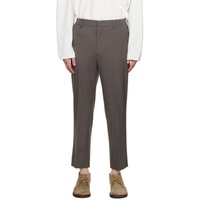 솔리드 옴므 Solid Homme Gray Tapered Trousers 232221M191015