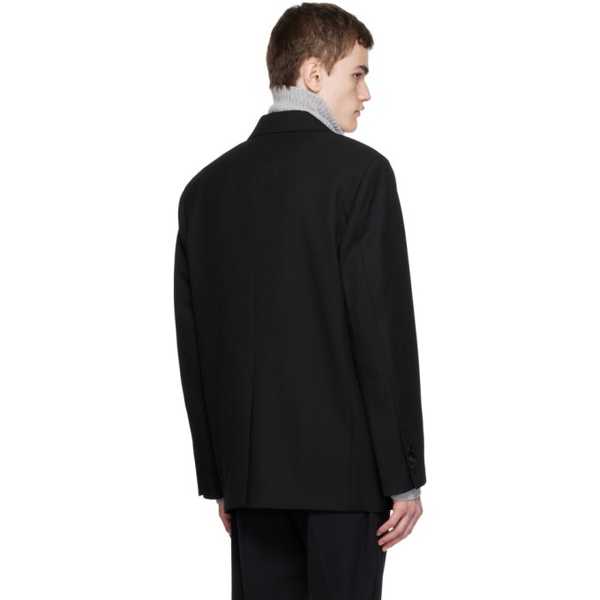  솔리드 옴므 Solid Homme Black Regular Fit Blazer 232221M195002