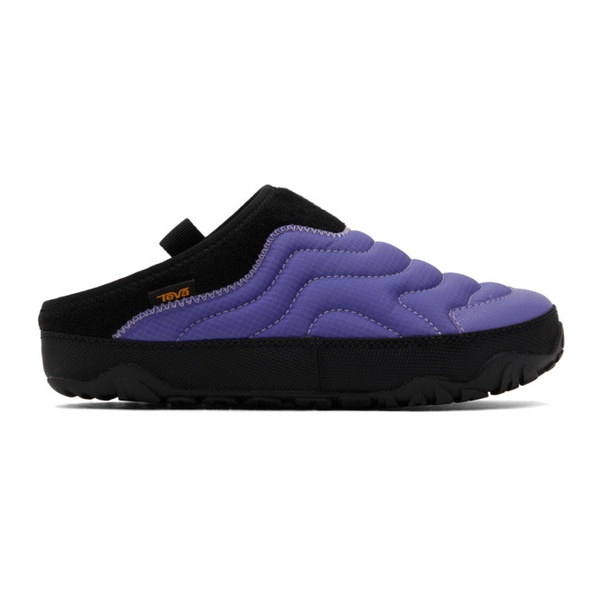 테바 Teva Purple & Black ReEmber Terrain Loafers 232232F121001
