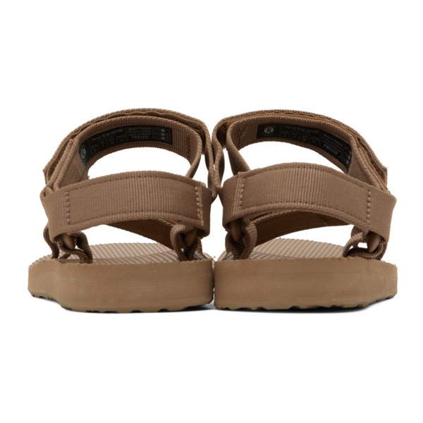 테바 Teva Beige Original Universal Sandals 232232F124007